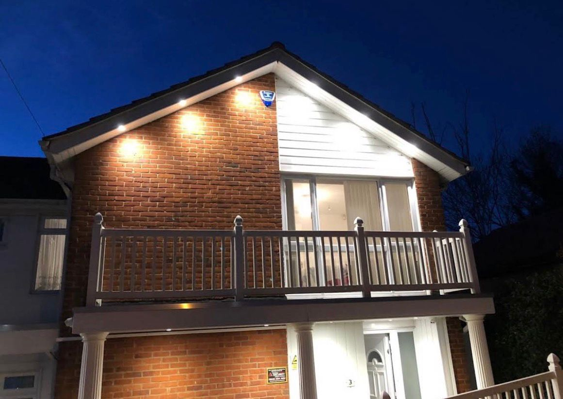 Outdoor Soffit Lighting in Loughton