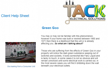 Green Goo Help-Sheet