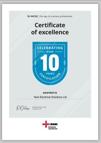 Registered Electrician Loughton - Tack electrical Solutions LTD