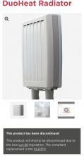 Discontinued Dimplex Duo Heat Storage Heater