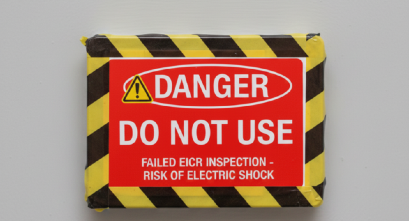 What to do after a Failed EICR